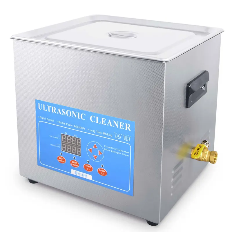 
15L Sonic Cleaner Bath Sonicator Laboratory Ultrasonic Water Bath 