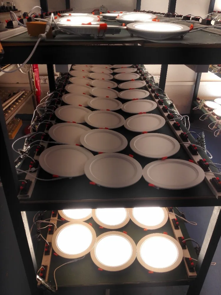 120V CRI 90 6inch 16W ETL ES approved LED recessed ceiling panel light with junction box for damp location