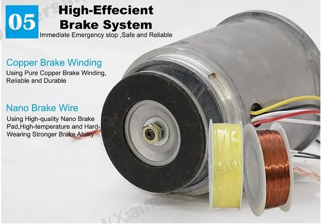 AC 240V Universal 600KG strong life rolling door motor