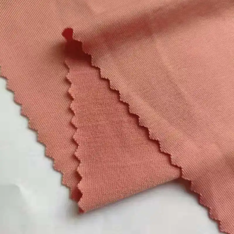 
Shaoxing keqiao textile supplier 93% polyester 7%spandex FDY pain dye fabric for garment 