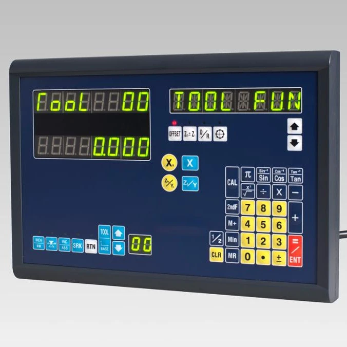 Высокая эффективность Бига двухосевой TOP20-2L устройство цифровой индикации с 2 линейные шкалы