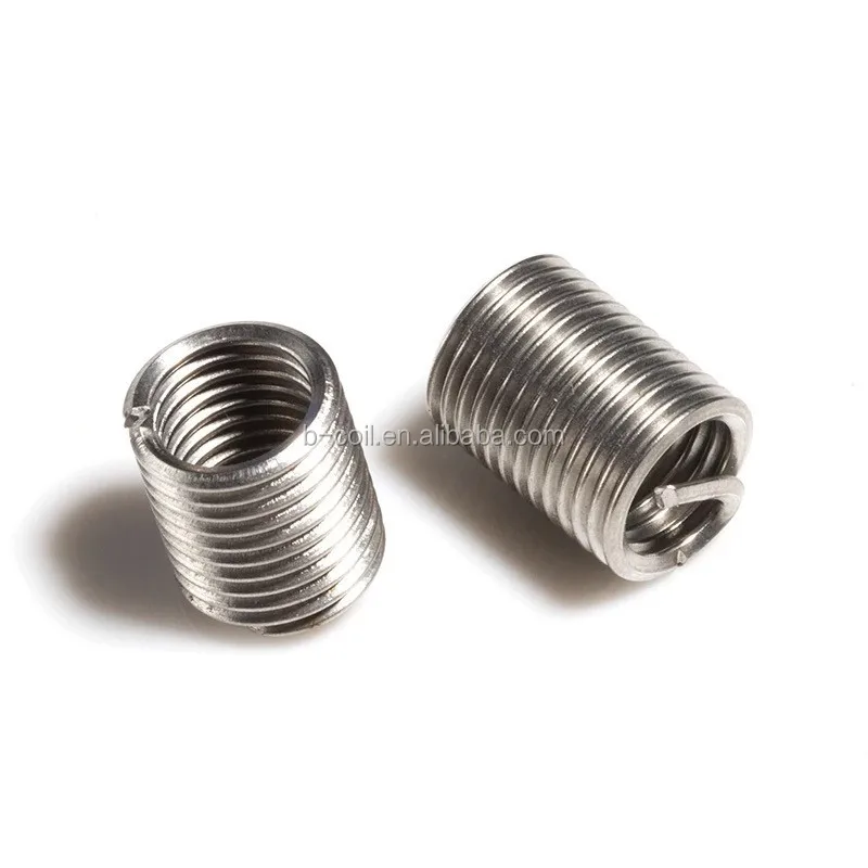 Free Running Coils Threaded insert 1/4-20 M4*0.7 wire thread insert threading insert with 304 stainless steel material