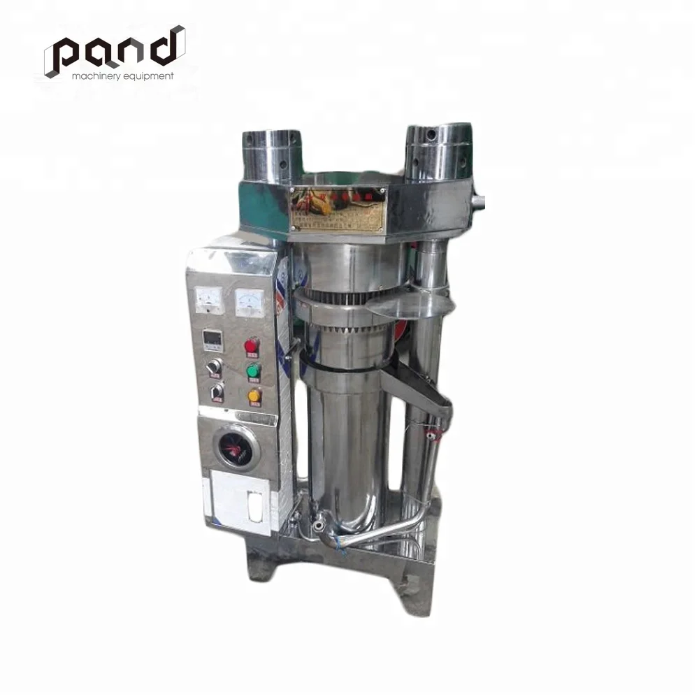 Small hydraulic cold corn oil press machine/soybean oil expeller/vegetable seed oil presser