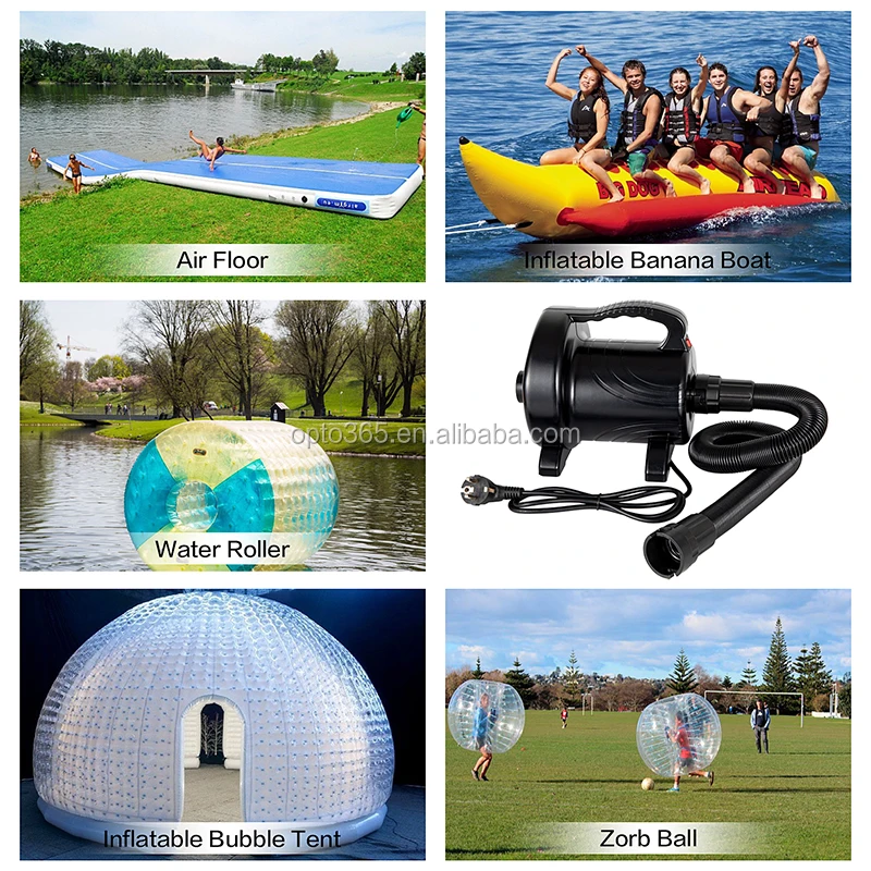 Electric Blower for Home Air Floor Inflatable Tumbling Mat for Gymnastics Inflatable Air Track Gym