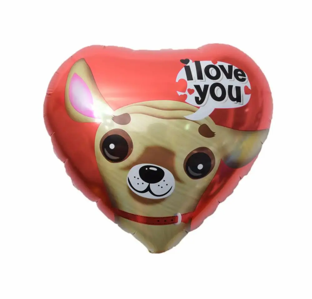 Wholesale Cheap High Quality 18 Inch Heart Shaped Wedding Party Decoration Love Aluminum Foil Balloon