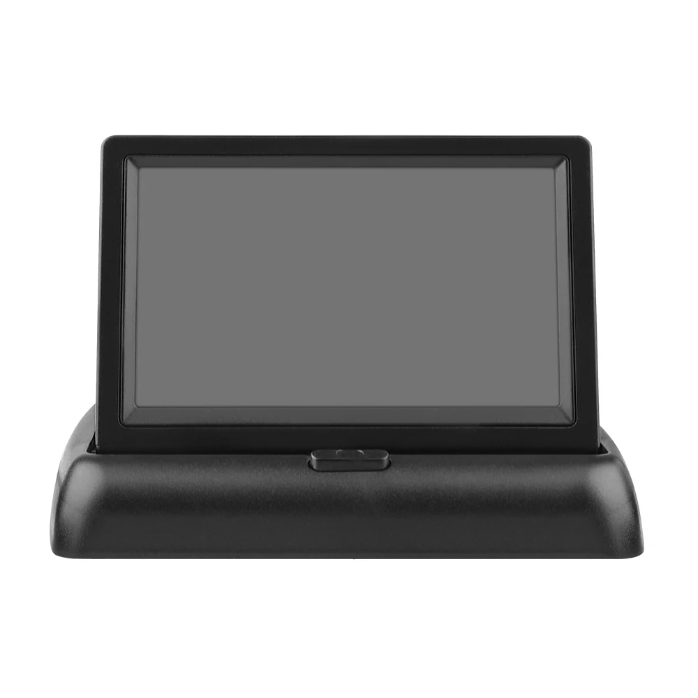 Factory Wholesale 4.3 inch Car Monitor with Two Channel Video Input TFT LCD Monitor