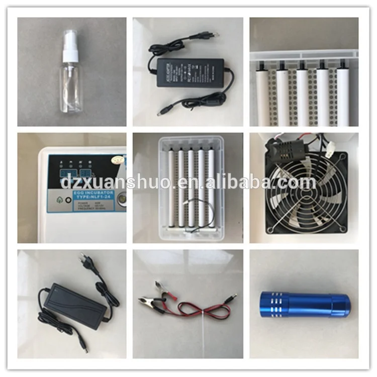 24 Eggs full automatic incubadora de huevos poultry egg incubator prices