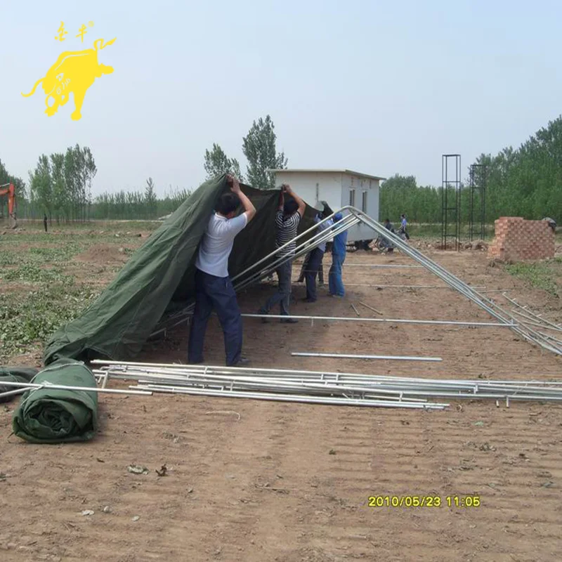 Warm in winter and cool in summer heavy duty canvas tent