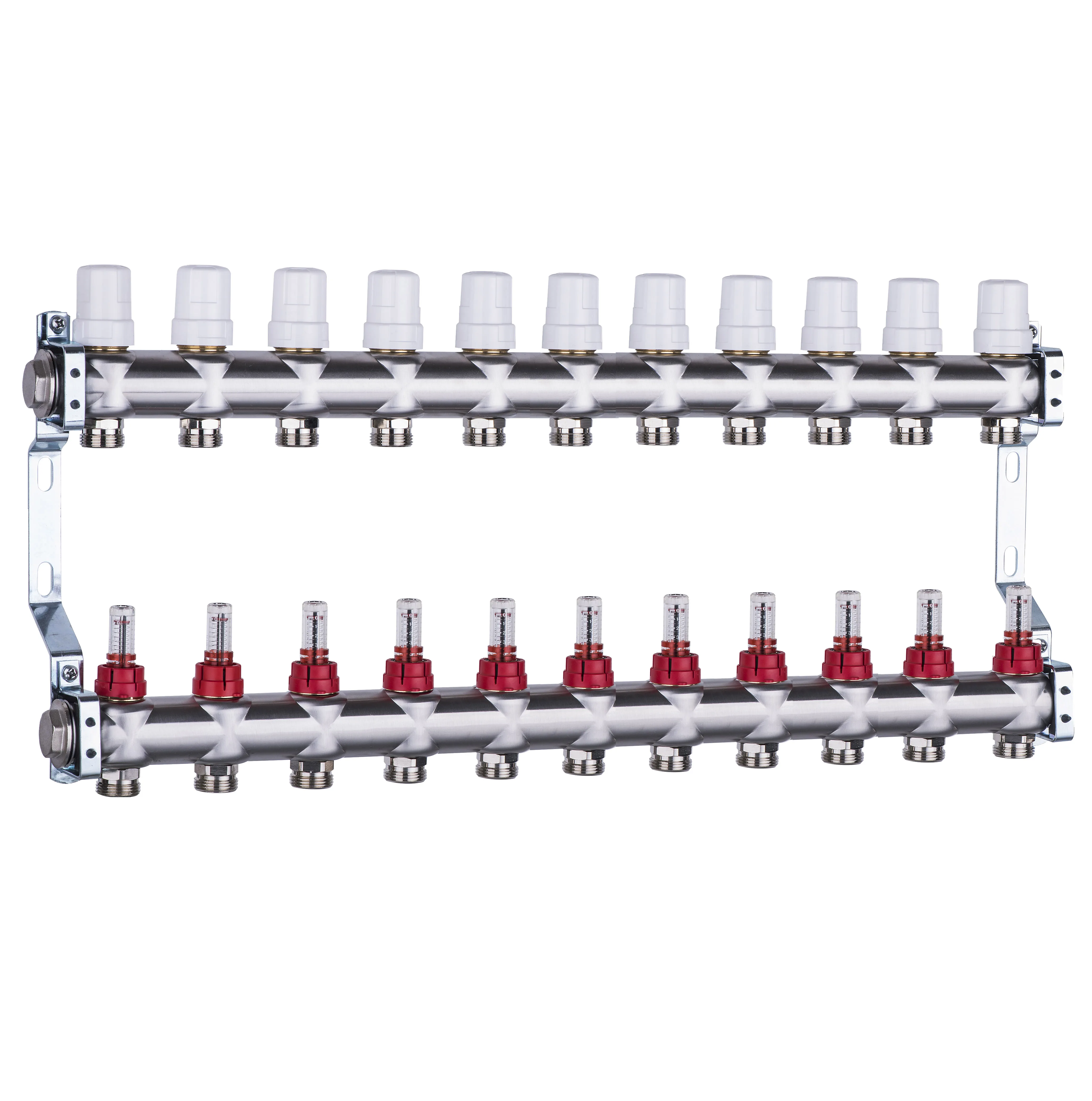 304 stainless steel water distributor manifold 7 circuits