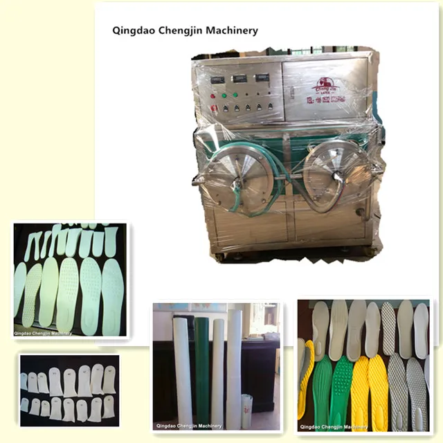 
CJ-40 General Type-Double Dies liquid latex continuous foam machine customized special for producing of insole and shoe sheet 