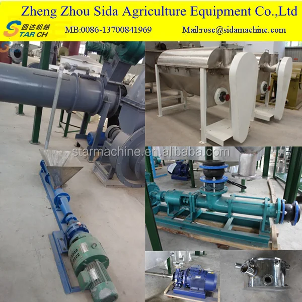 50TPD Maize|Cassava|Wheat Starch Production Line For Sale