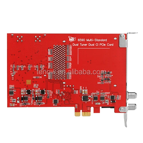 
DVB-S DVB-T2 DVB-C ISDB-T Dual Tuner Dual CI PCI-e Card satellite Tuner card cable TV receiver IPTV streaming cards 
