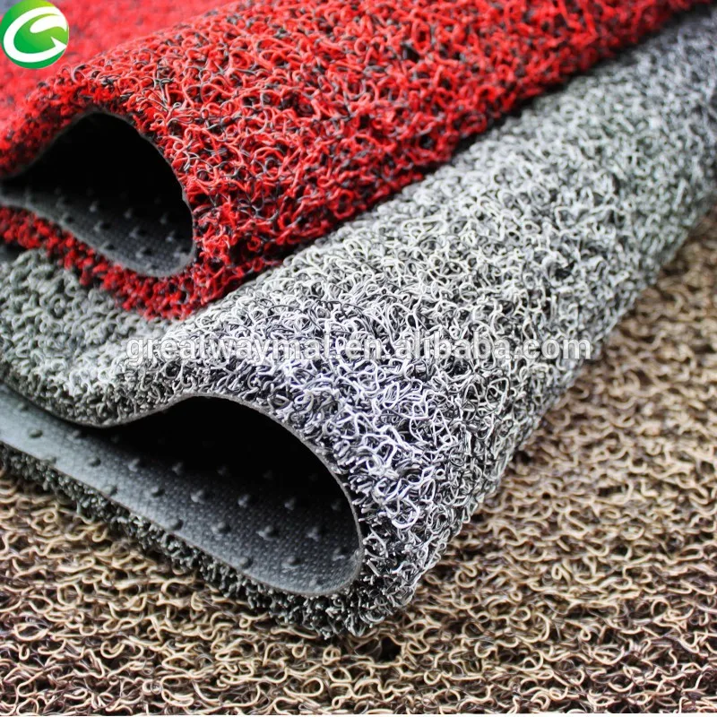 Foam Firm Backing Anti Fatigue Slip PVC Coil Floor Mat Carpet Runner