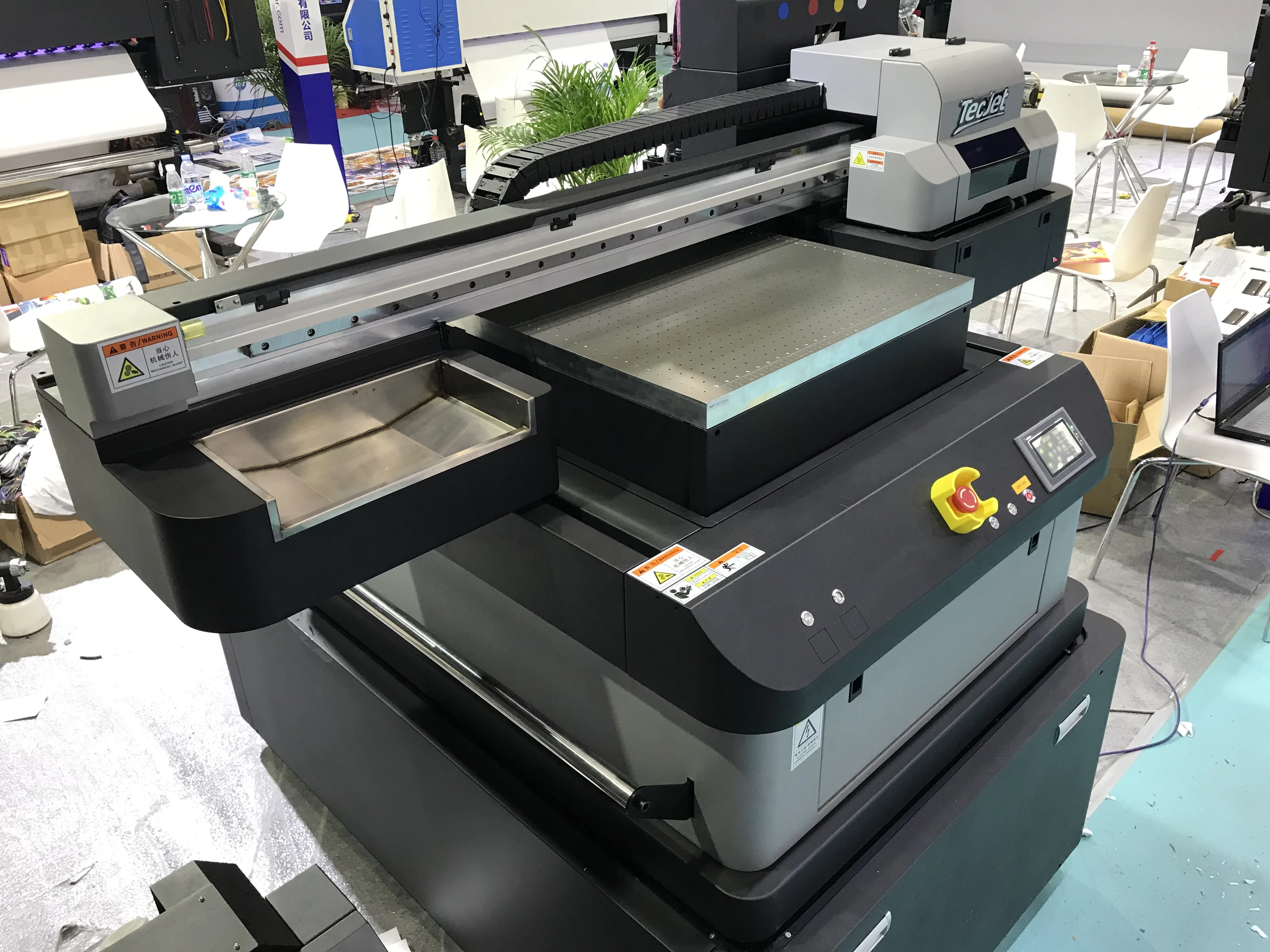 TECJET 6090G uv flatbed printer wood printing machine