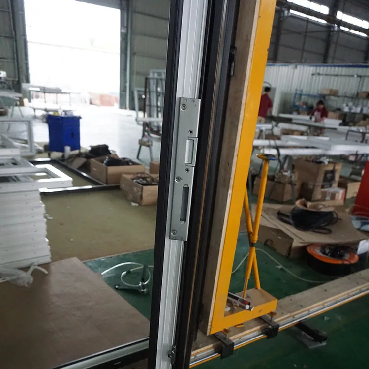 AS Certificated UPVC Plastic Basement PVC French Front Door Supplier For Home