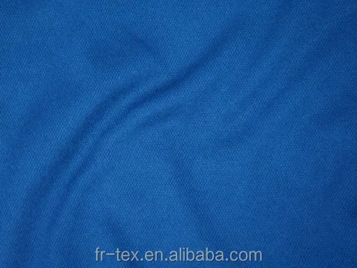 Polyester quick dry wicking micro pique BK polo and T-shirt fabric