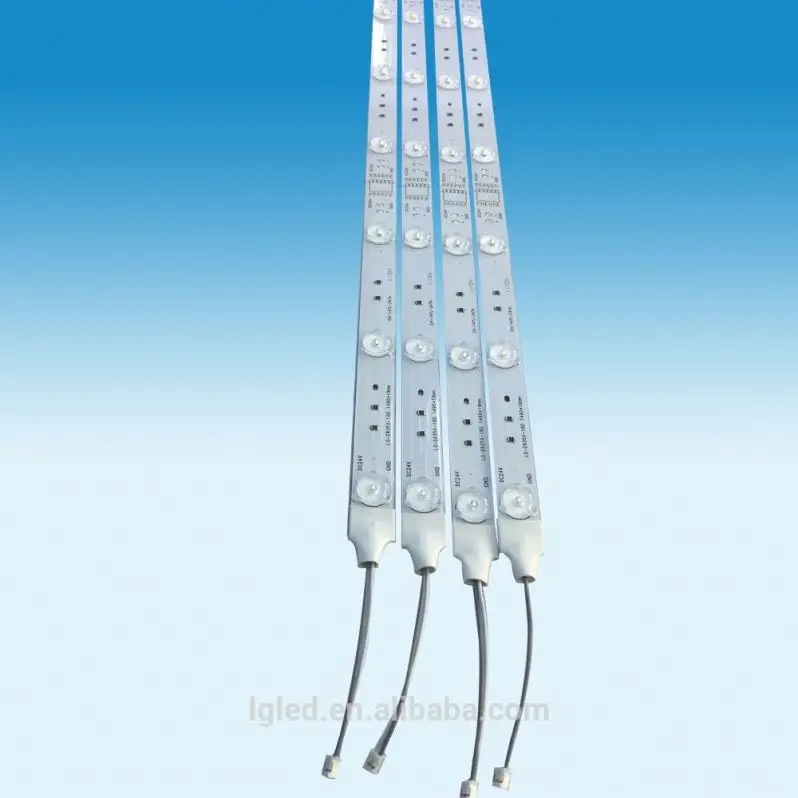 Экономичное AC220V рекламы box ультра тонкий 5050 smd жесткой Светодиодные полосы