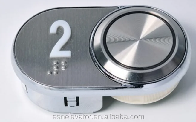 sign red elevator push button lock switch