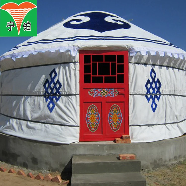 High quality homemade wholesale uv-resistant waterproof yurt tent camper for sale