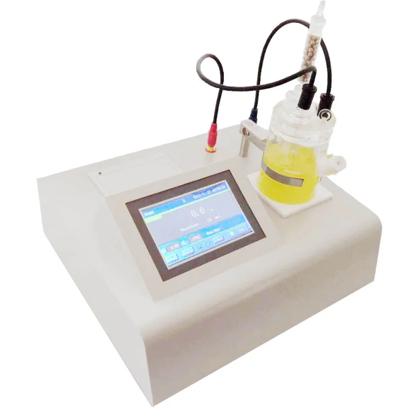 
Transformer oil moisture content analyser water content analysis 