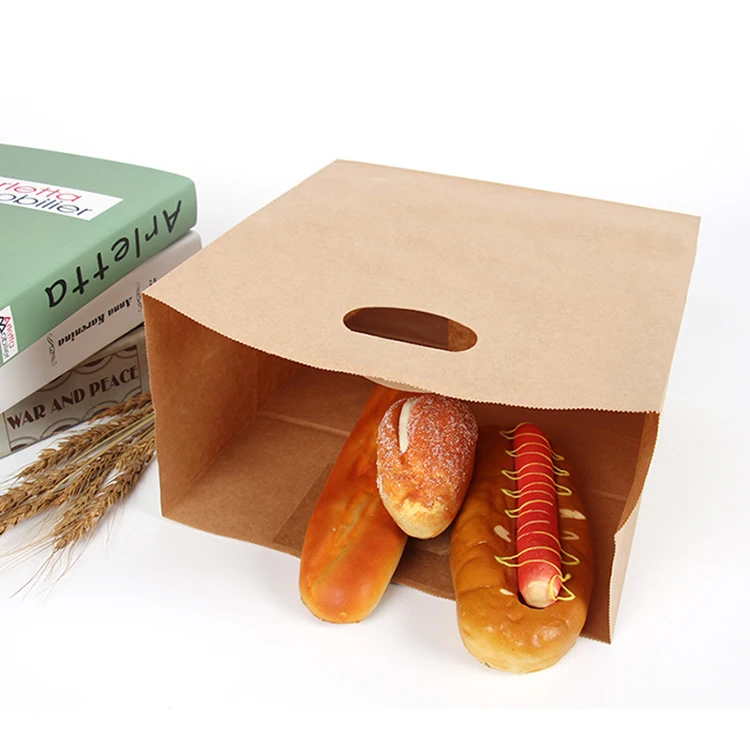 Индивидуальный производитель очень большой бумажный пакет для еды одноразовый Бумажный Пакет покупок оптовая продажа