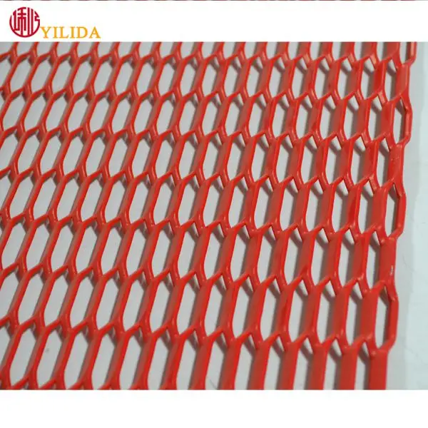Aluminium hexagonal shape expanded metal mesh for decoration