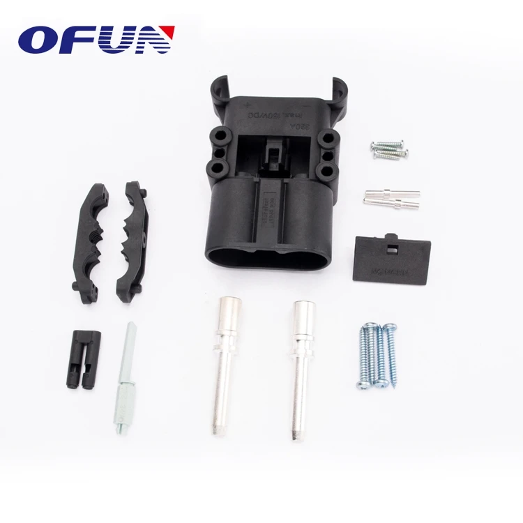 OFUN Low Price 320A 150V Forklift Mini Male Power Cable Disconnect Connector