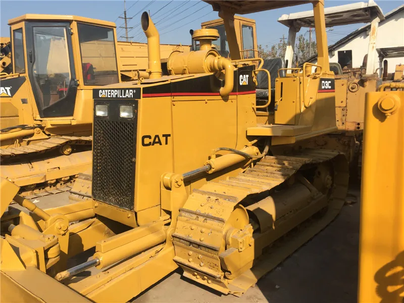 Хорошее состояние б/у бульдозер cat d3 Гусеничный мини-бульдозер