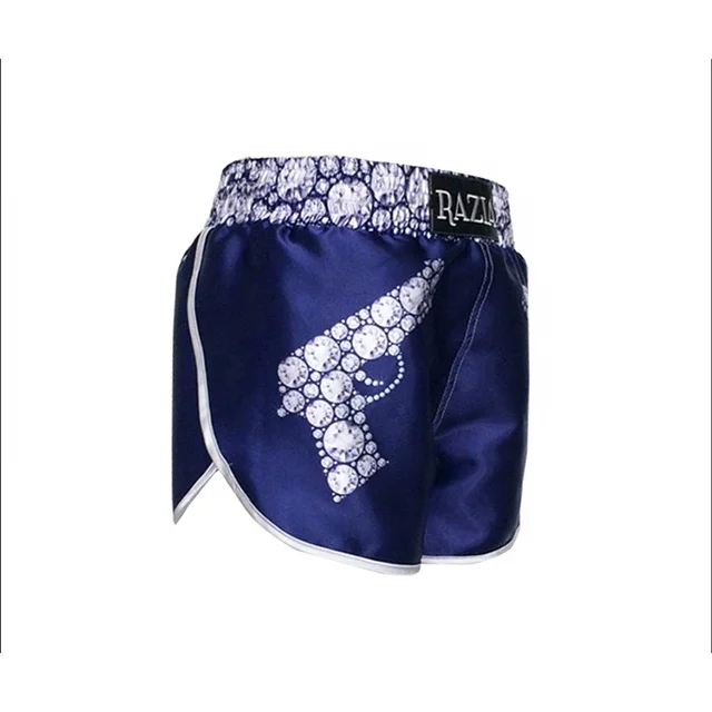 wholesale thai boxing shorts guns printed embroidery shorts muay thai