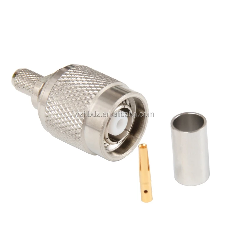 
Hongbo TNC Male Connector For RG213 SYV-50-7-1 RP TNC RF Connectors 