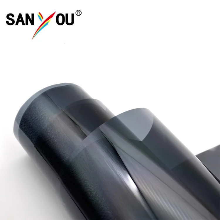 factory price high insulation anti-glare 11% VLT glass decorative sun control  dyed window film for car