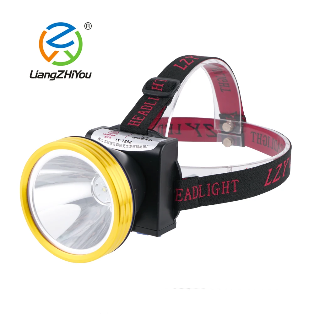 
Best selling led light headlamp with head strap 