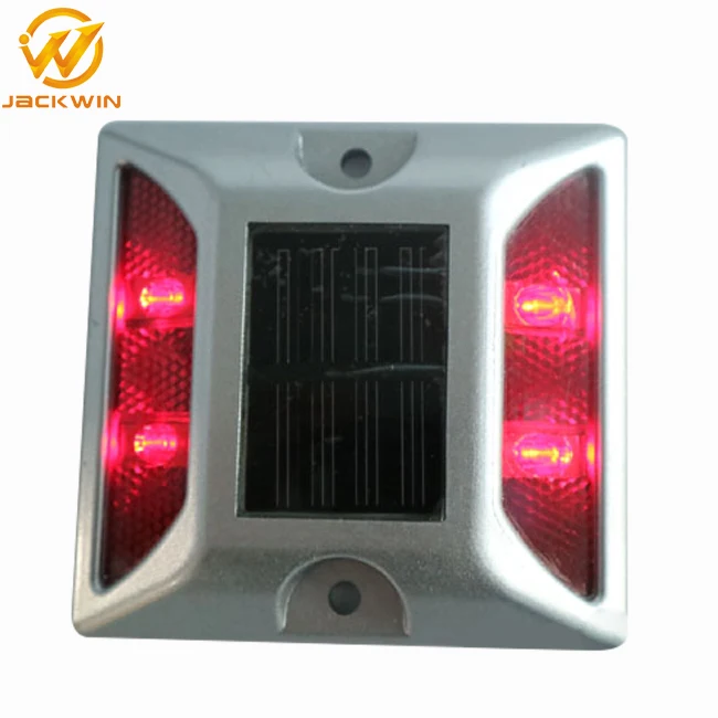 Roadway High Brightness Aluminum Solar Powered Cat Eyes Road Studs