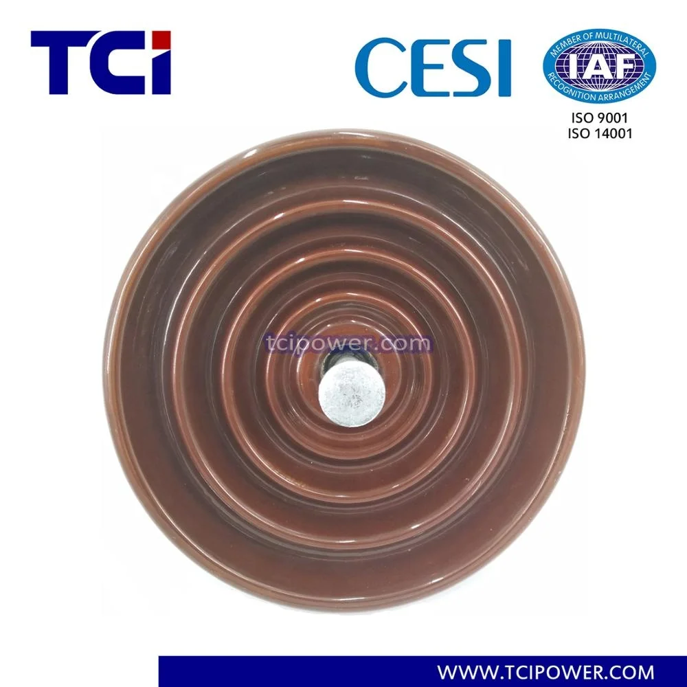 
U160BL porcelain insulator ceramic insulators for sale ceramic insulators on power lines disc type 