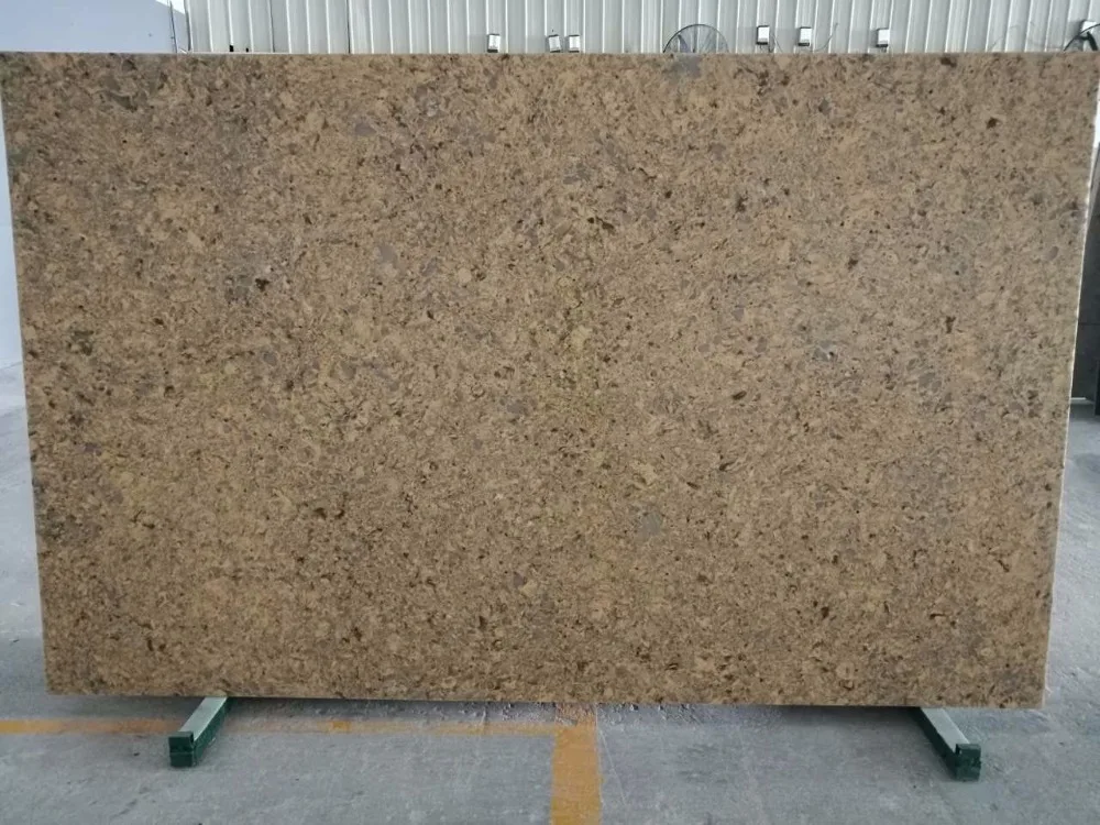 
New colour artificial quartz stone for kitchen countertop 