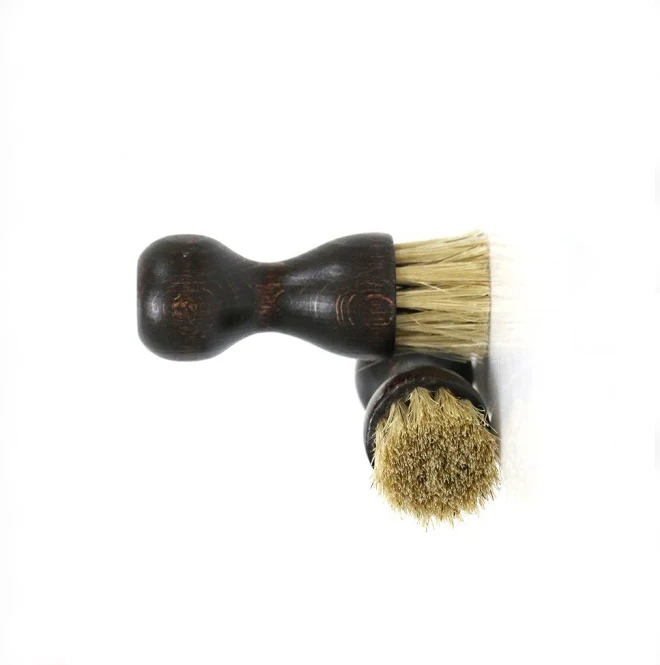 
30 Years Professional manufacturer Shoe Shine Brushes with Pig Hair 