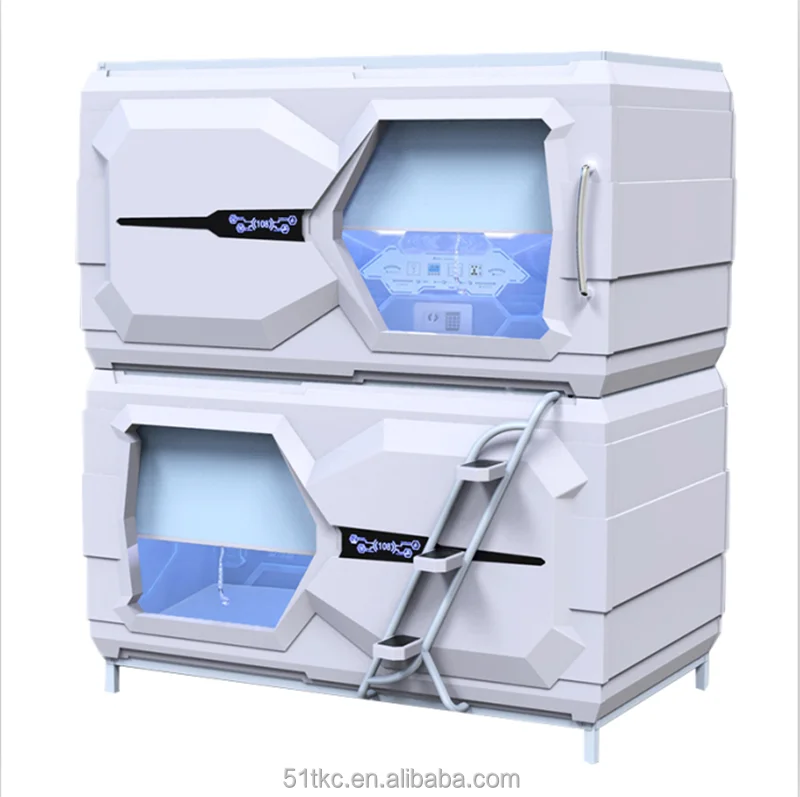 M-811 2022 space capsule hotel furniture bedroom sets metal bunk beds supplier