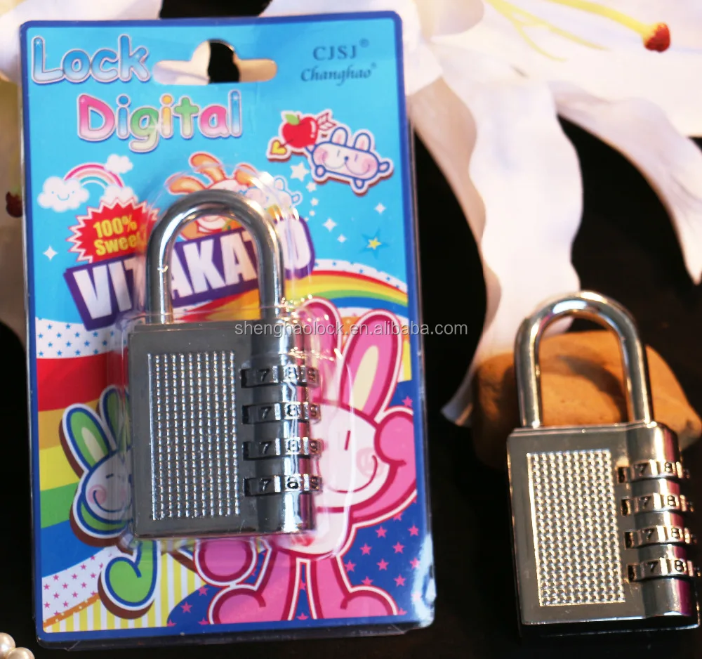 CH-17B Hot Selling 4 digital luggage combination lock