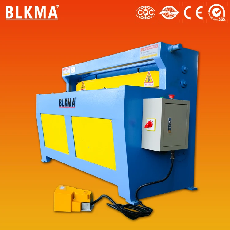 high quality BLKMA factory electric mechanical metal shear cutting machine