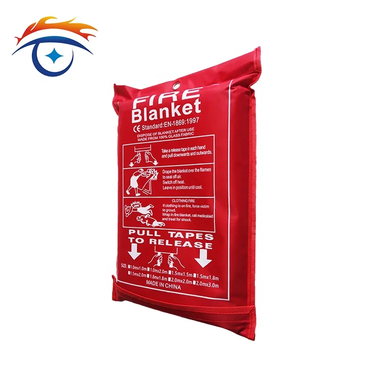 high quantity fireproof cheap wholesale fire blanket specification made in china