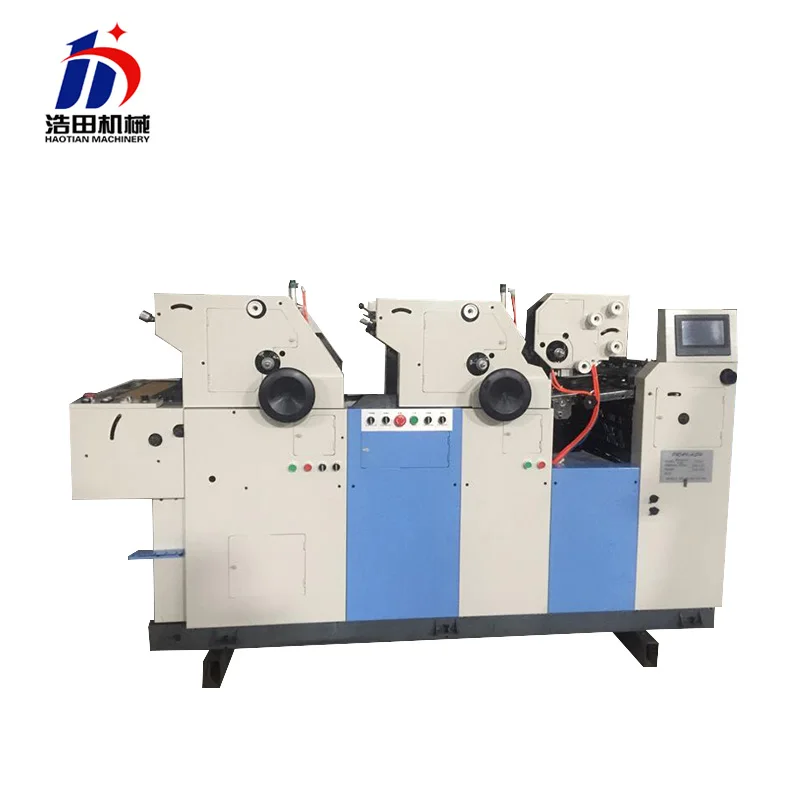 Low Cost HT256II-S three color newspaper lithograph offset printer 3 color