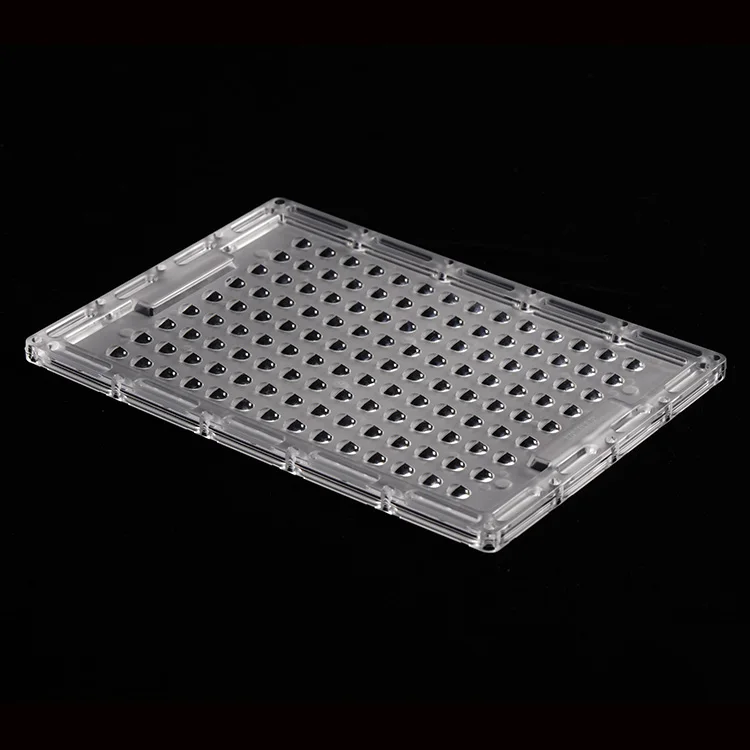 Rectangle Shape Led Flood Light Lens 126 in1 PC Module 3030  Led Lens