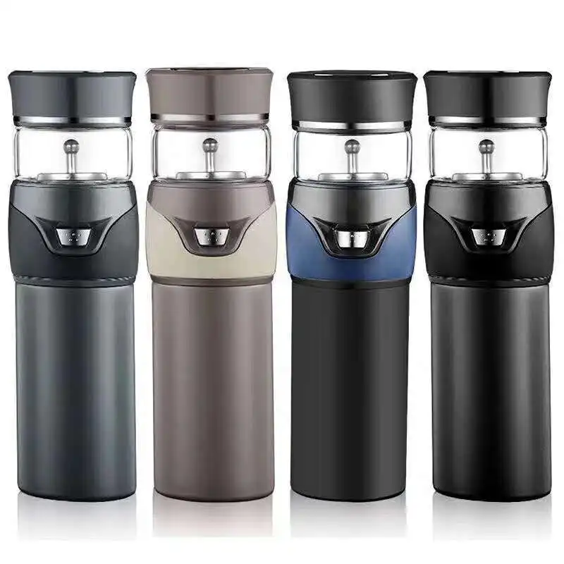 Tea/Water Separation Separate Warehouse Stainless Steel Tea Thermos Tumbler