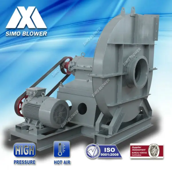 High pressure radial fans