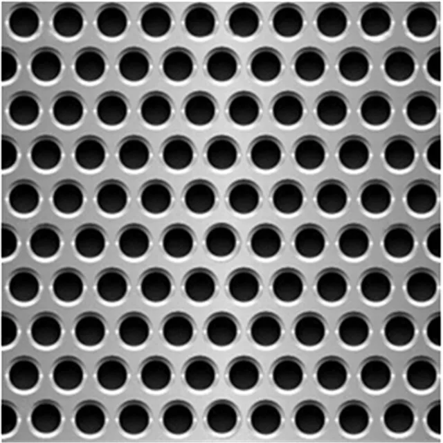 Manufacturers of high quality round hole 1m*2m perforated metal panels