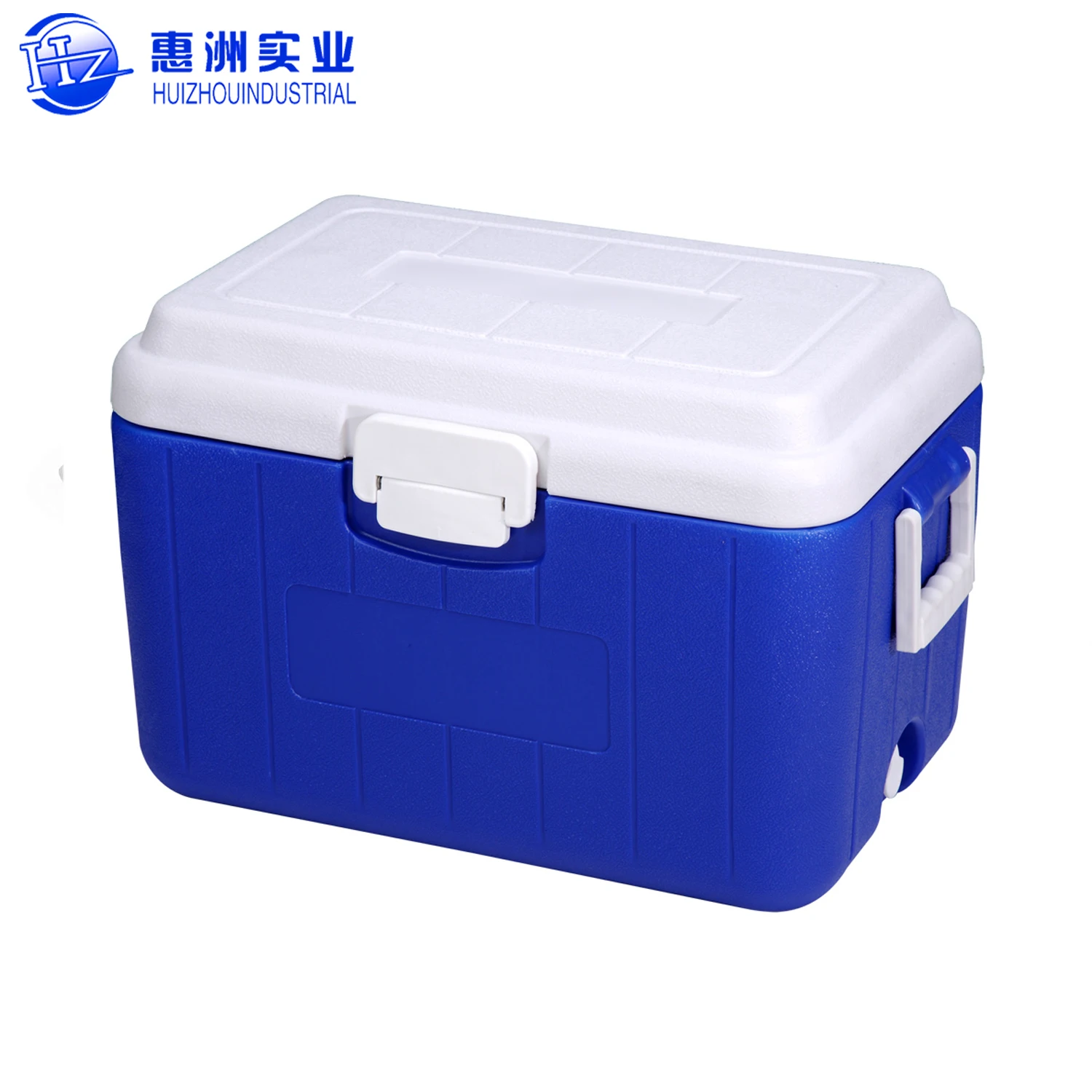 90L/110L large insulated picnic portable ice chest HDPE PU vaccine carrier With wheels cold  ice cooler box