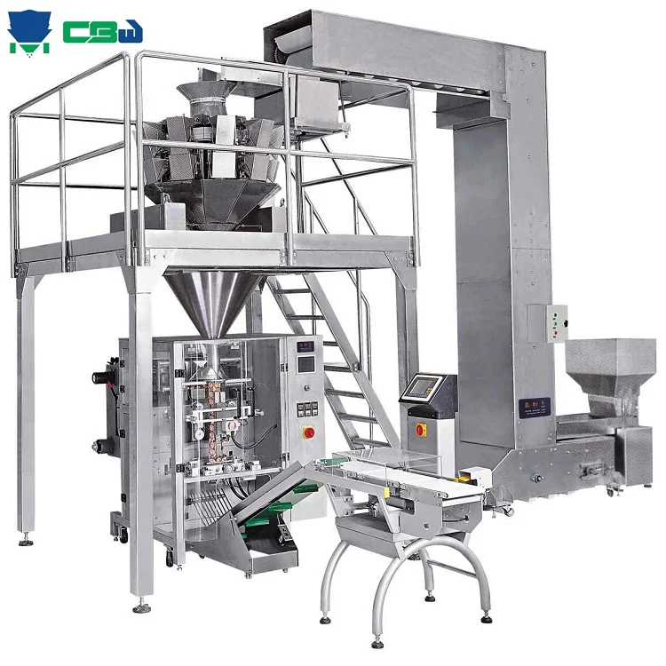 14 head multihead weigher packaging machine snack food automatic packing weigher