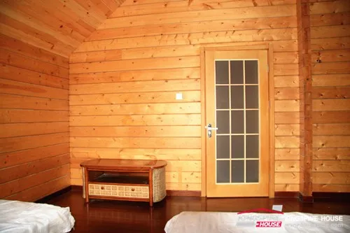 
Prefabricated Solid Wooden Log House High Quality Cottage Made in China KPL-012 