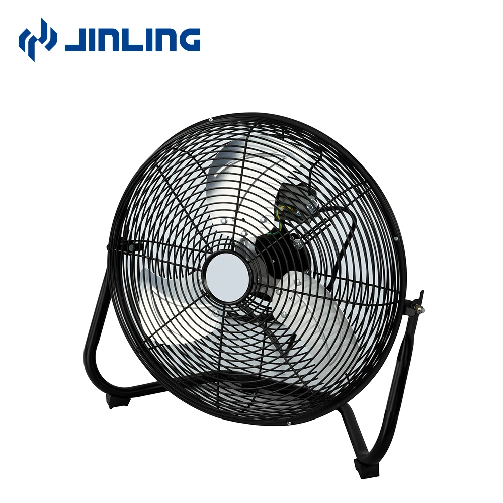 JINLING High Speed Velocity metal 12 14 16 18 20in Commercial Industrial portable Air cooling Floor Fan 120 220V
