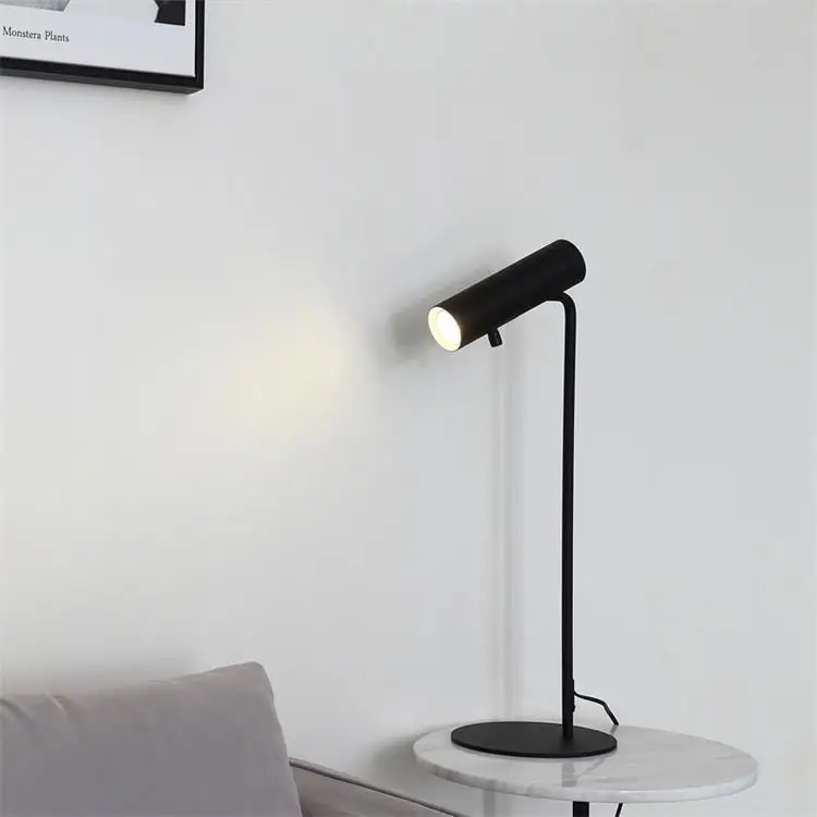 
Home Hotel Office Side Table Light Clear Metal Lamps Metal Table Lamp 